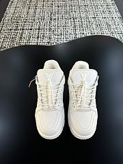 Okify Louis Vuitton Full White Sneakers EU35-45 - 3