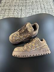 Okify Louis Vuitton Full Brown Sneakers EU35-45 - 4