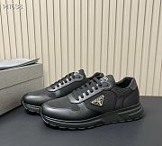 Okify Prada Black Prax 01 Leather Sneakers - 1