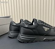 Okify Prada Black Prax 01 Leather Sneakers - 3