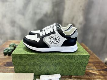 Okify Gucci Black and White Sneakers for men EU38-45 19040