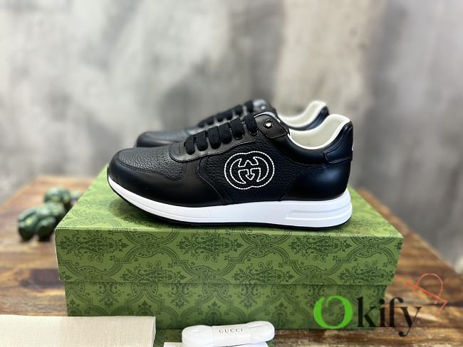 Okify Gucci Black and White Sneakers for men EU38-45 19041 - 1