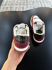 Okify Gucci Red Screener Sneakers EU35-44 19046 - 4