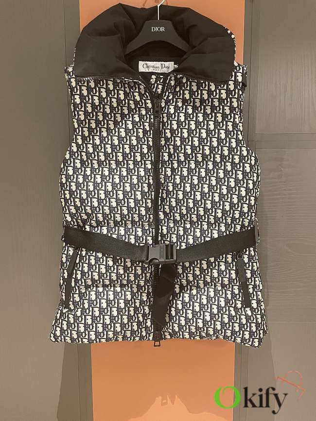 Okify Dior DiorAlps Belted Puffer Vest SML - 1