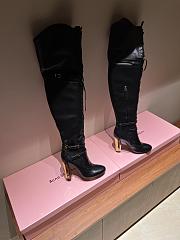 Okify Fendi over the knee black high boots EU35-42 - 1