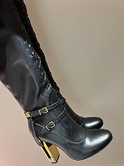 Okify Fendi over the knee black high boots EU35-42 - 3