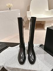 Okify Chanel Black High Boots 19077 - 1