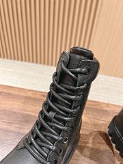 Okify Alexander McQueen Martin Black Low Boots EU35-44 - 5