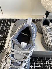 Okify Balenciaga Gray Grey Mesh Sneakers EU35-45 - 2