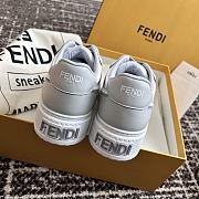 Okify Fendi Thick Sole Grey Gray Sneakers EU35-40 - 2