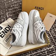 Okify Fendi Thick Sole Grey Gray Sneakers EU35-40 - 4