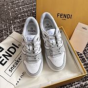 Okify Fendi Thick Sole Grey Gray Sneakers EU35-40 - 5