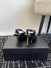 Okify YSL Black Calf Patent Leather Slingback EU35-42 - 2