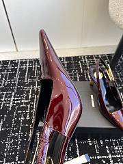 Okify YSL Red Calf Patent Leather Slingback EU35-42 - 5