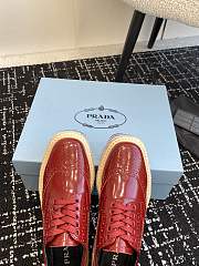 Okify Prada thick sole red brogue platform shoes EU35-40 - 2