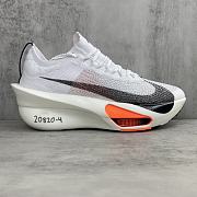 Okify Nike Air Zoom Alphafly NEXT% 3 Running Shoes in White and Orange EU36-46 - 1