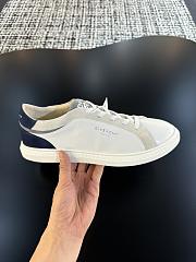 Okify Givenchy G Set sneakers in leather and suede in white and blue  - 1