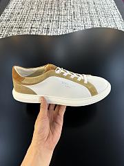 Okify Givenchy G Set sneakers in leather and suede in white and light brown - 1