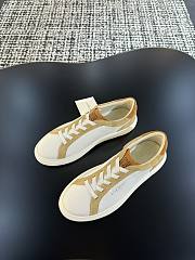 Okify Givenchy G Set sneakers in leather and suede in white and light brown - 3