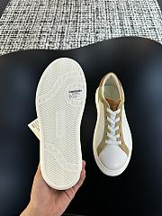 Okify Givenchy G Set sneakers in leather and suede in white and light brown - 2