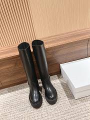 Okify Celine black thick-soled knee-length boots EU35-40 - 3