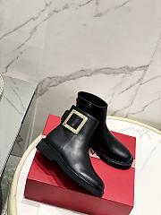 Okify Roger Vivier Black Chelsea Boots EU35-40 - 1