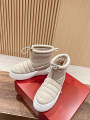 Okify Roger Vivier Viv' Up Booties snow boots in beige fabric EU35-40 - 6