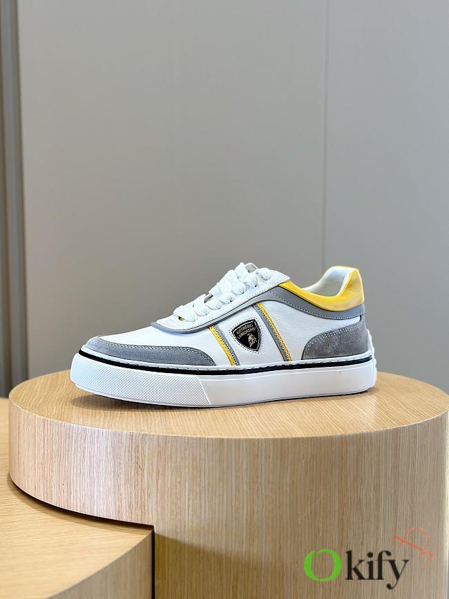 Okify Tods Automobili Lamborghini Yellow Sneakers EU38-45 - 1