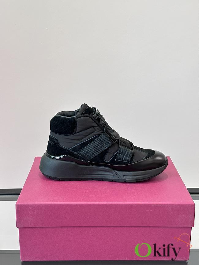 Okify Salvatore Ferragamo Black Sneakers EU38-45 - 1