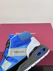 Okify Salvatore Ferragamo Blue Sneakers EU38-45 - 5