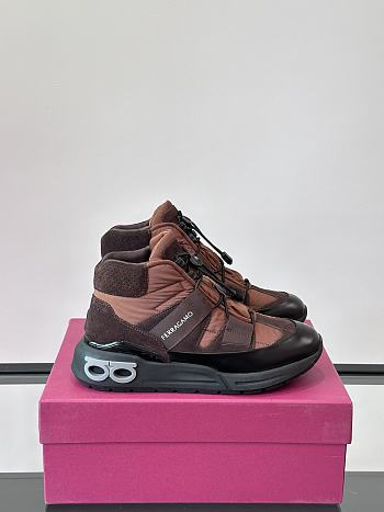 Okify Salvatore Ferragamo Brown Sneakers EU38-45