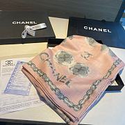 Okify Chanel Pink Scarf 200*110cm 19173 - 2