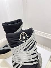 Okify Rick Owens Moncler Black Snow Boots EU35-45 - 2