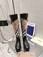 Okify Burberry Smooth Leather High Boots EU35-42 19198  - 4