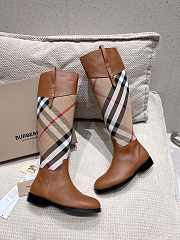 Okify Burberry Smooth Leather High Boots EU35-42 19199 - 1