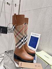 Okify Burberry Smooth Leather High Boots EU35-42 19199 - 3