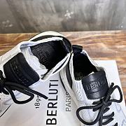 Okify Berluti Black And White Sneakers for men EU38-45 19208 - 4