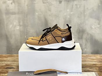 Okify Berluti Brown Sneakers for men EU38-45 19209