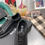 Okify Balmain Screw Embellished Low-Top Sneakers for men in black EU38-45 - 4