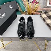 Okify Balmain Screw Embellished Low-Top Sneakers for men in black EU38-45 - 1