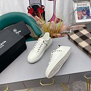 Okify Balmain Screw Embellished Low-Top Sneakers for men in white EU38-45 - 5