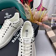 Okify Balmain Screw Embellished Low-Top Sneakers for men in white EU38-45 - 2