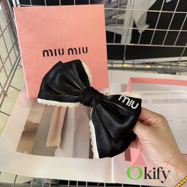 Okify MiuMiu Bow Hairclip 19241 - 1