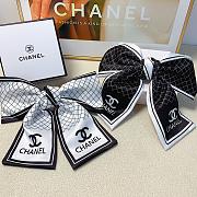 Okify Chanel Set 2 Black And White Bow Hairclip 19247 - 4