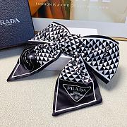 Okify Prada Set 2 Black And White Bow Hairclip 19249 - 5