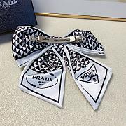 Okify Prada Set 2 Black And White Bow Hairclip 19249 - 3