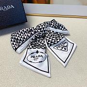 Okify Prada Set 2 Black And White Bow Hairclip 19249 - 2