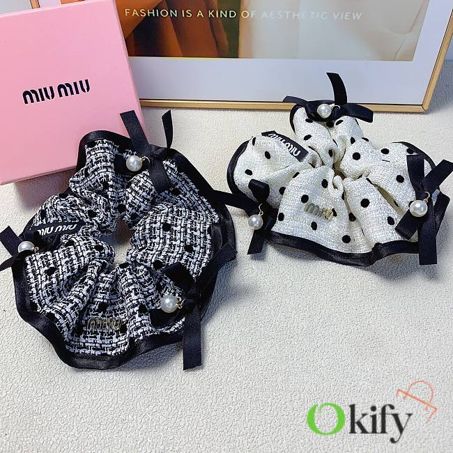 Okify MiuMiu Set 2 Scrunchies 19253 - 1