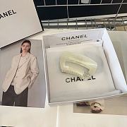 Okify Chanel Rectangle White Hairclip 19258 - 2