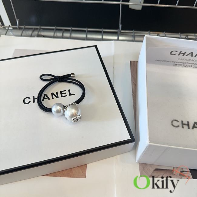 Okify Chanel Pearl Hairtie 19261 - 1